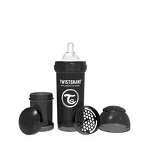 Twistshake Anti-Colic flaska 260 ml, svart