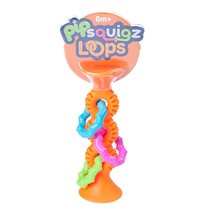 Fat Brain Toys PipSquigz Loops bitleksak, orange