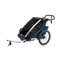 Thule Chariot Cross1 cykelvagn, majolica blue