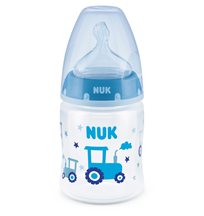 NUK nappflaska First Choice+ Bottle 150 ml, blå